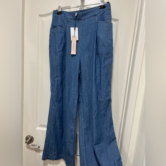 BCBGeneration Pants - BCBGeneration Blue Denim Trousers NWT